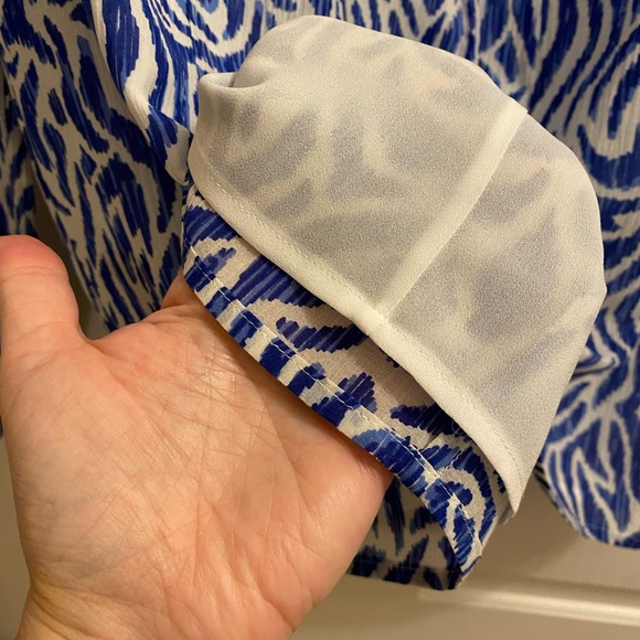 Vineyard Vines Fins Up Silk Blouse - Picture 3 of 4